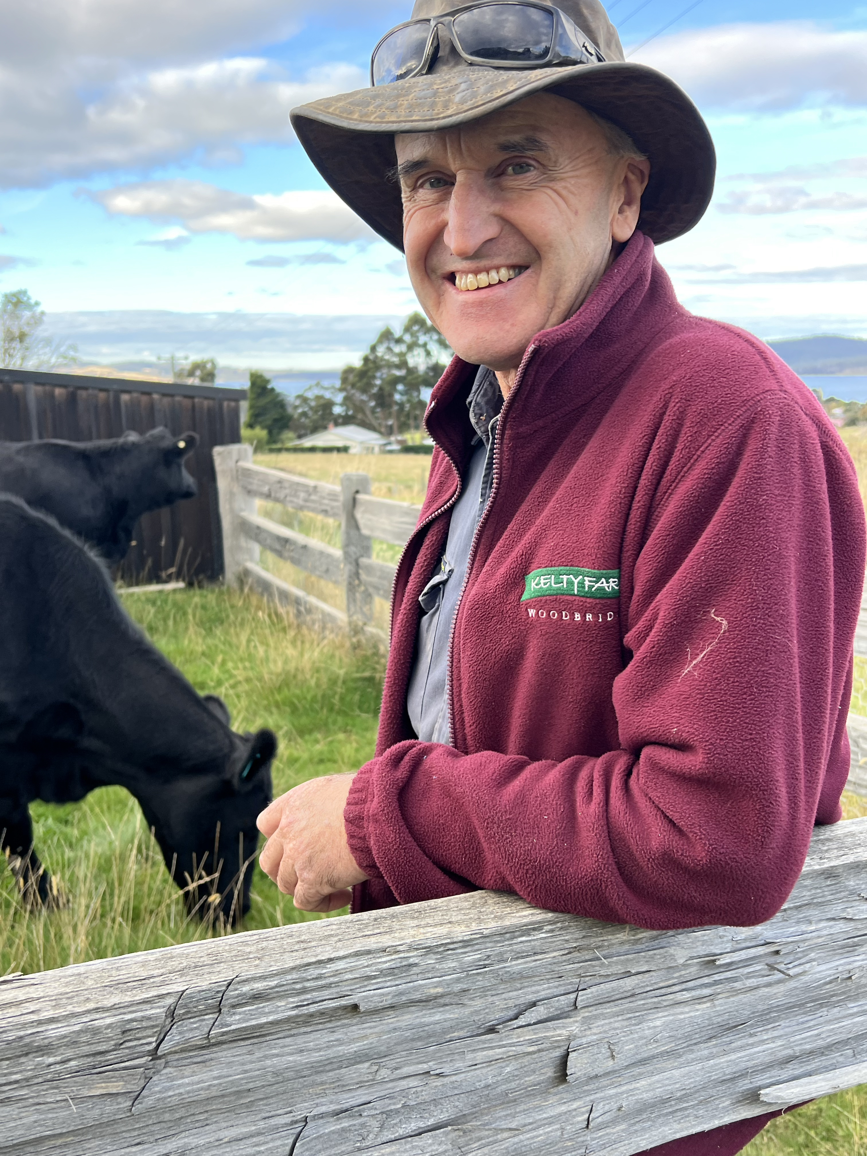 Rex Williams at Kelty Farm